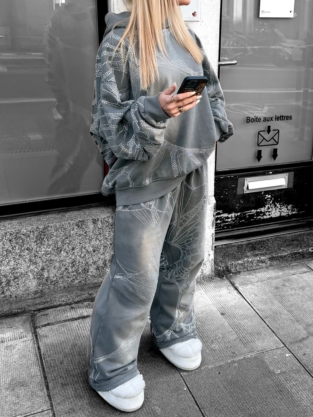 Sportswear Rhinestone Set