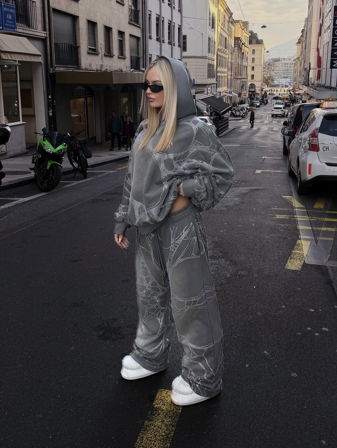 Sportswear Rhinestone Set