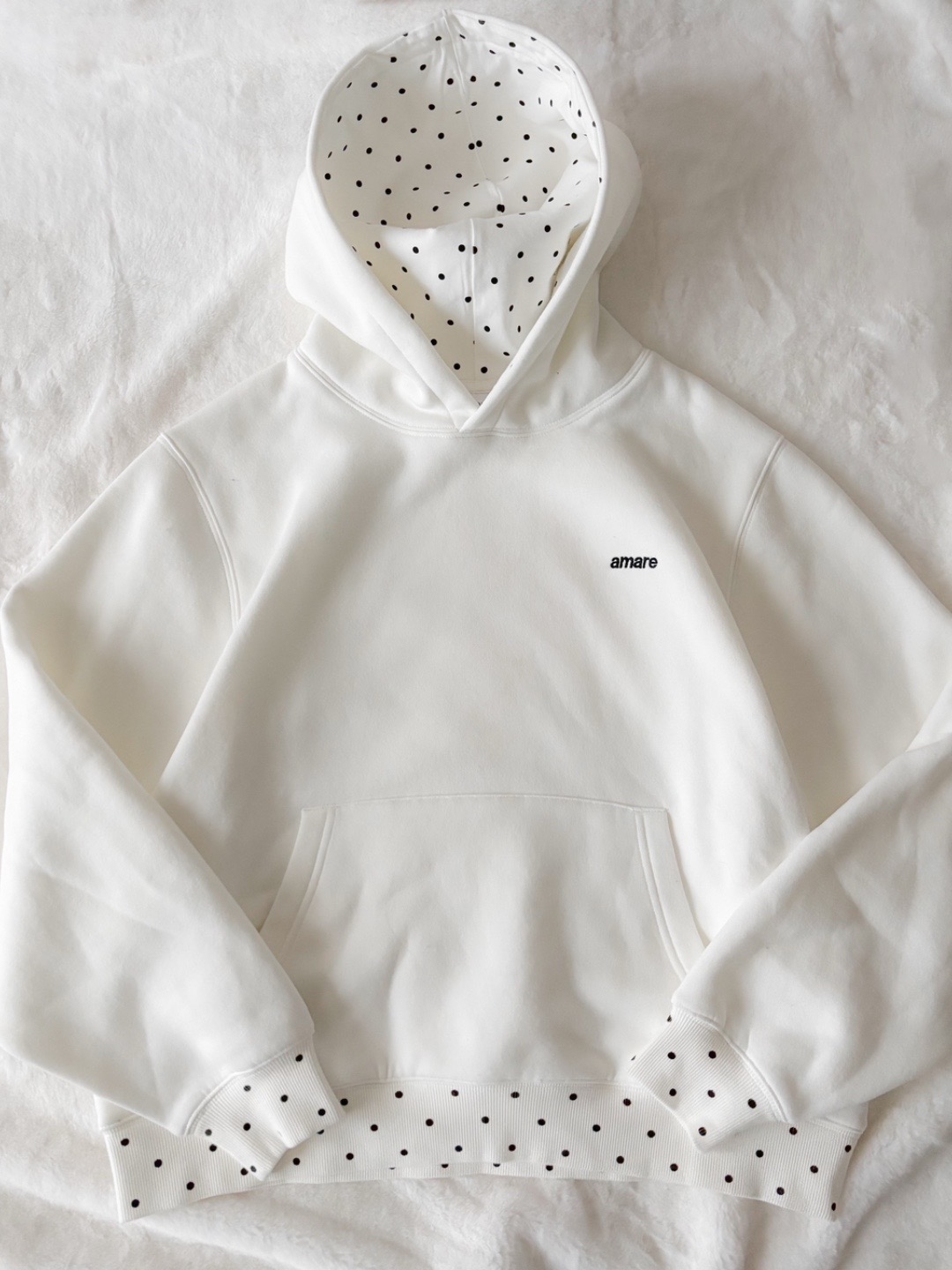 POLKA DOT HOODIE