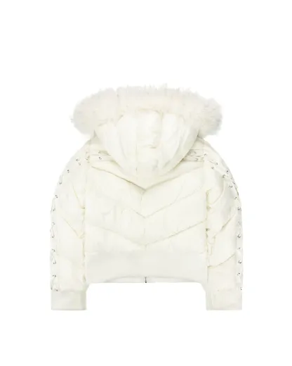 FUR PUFFER JACKET