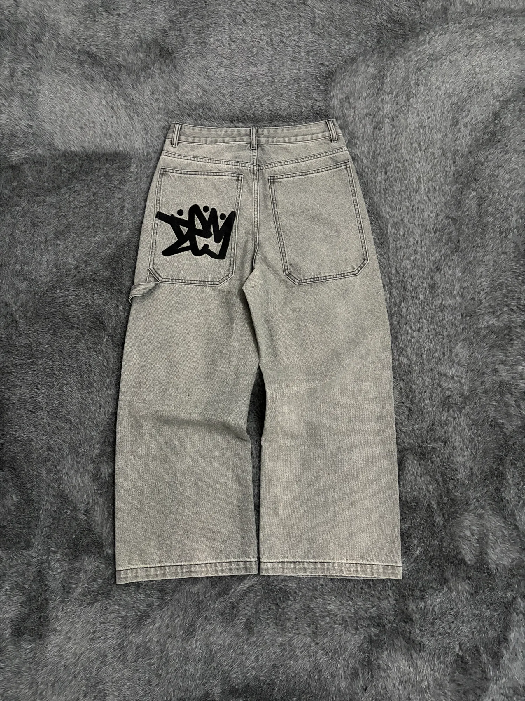 DEM BAGGY BLACK JEANS