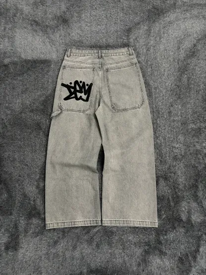 DEM BAGGY BLACK JEANS