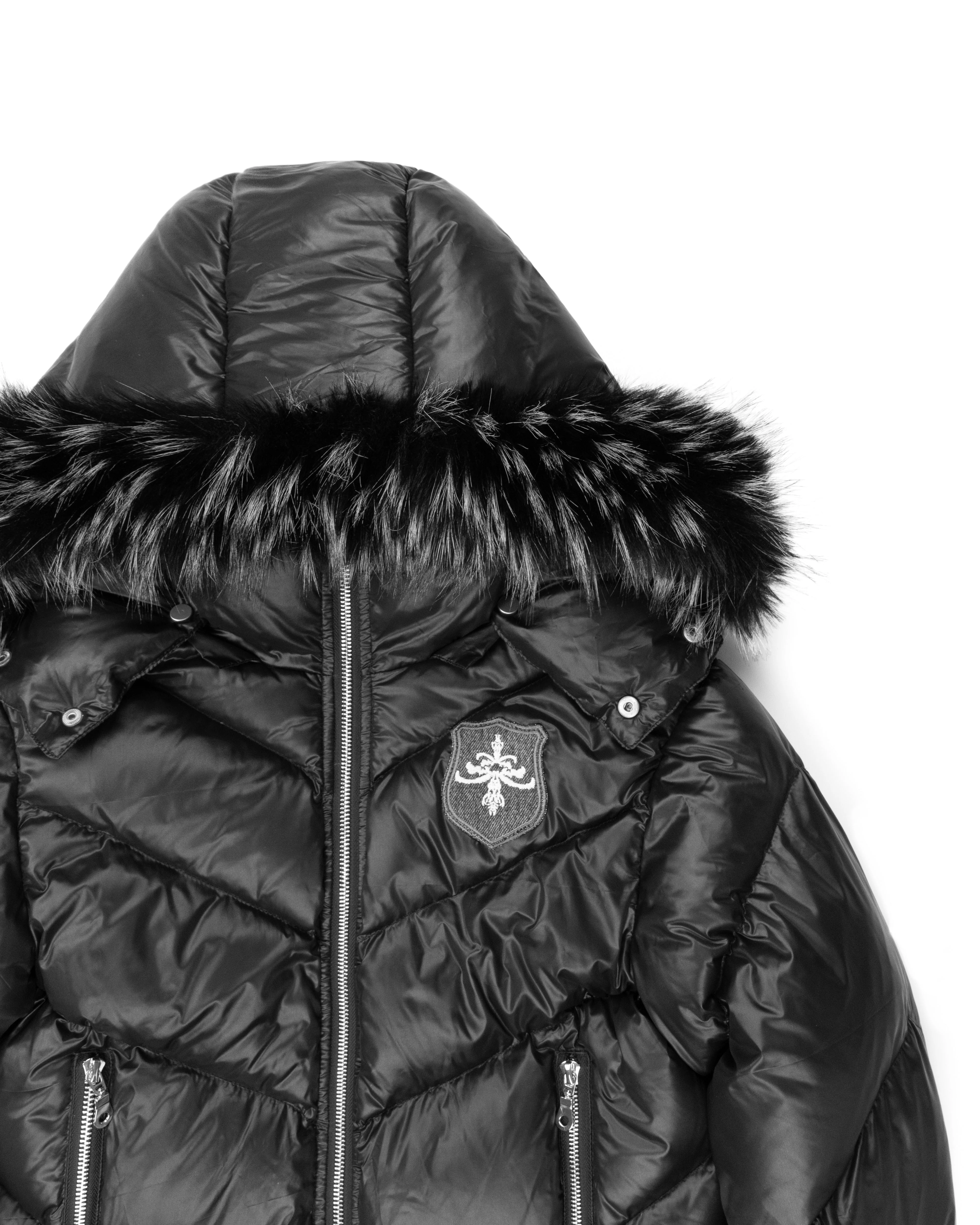 FUR PUFFER JACKET