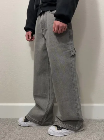 DEM BAGGY BLACK JEANS