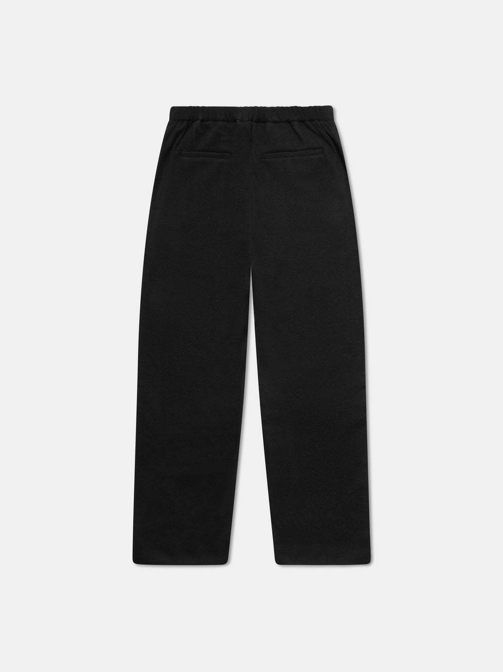 Wool-Cashmere Pleated Trousers