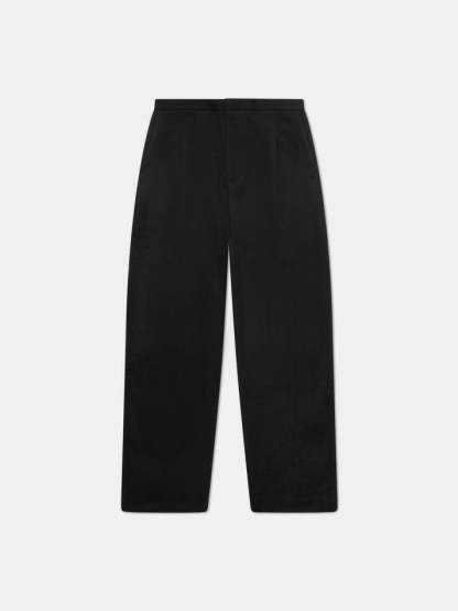Wool-Cashmere Pleated Trousers
