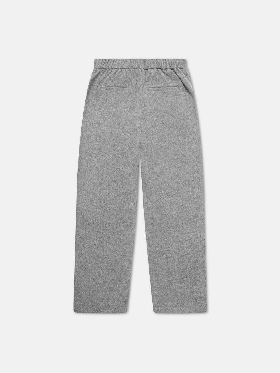 Wool-Cashmere Pleated Trousers