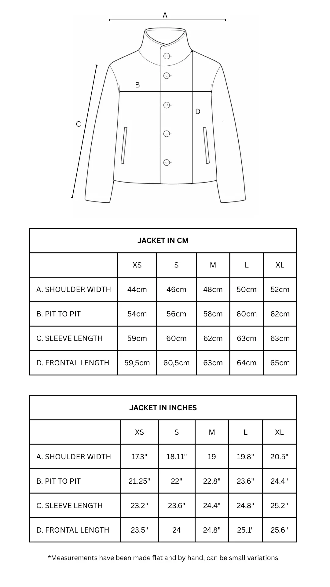 High Collar Wool Jacket