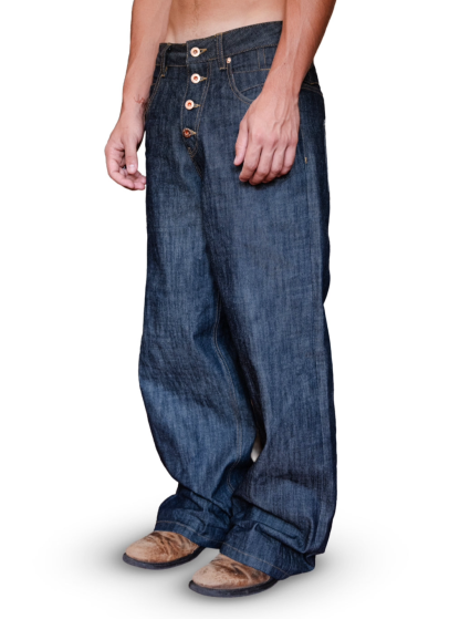 BAGGY RAW JAPANESE SELVEDGE DENIM