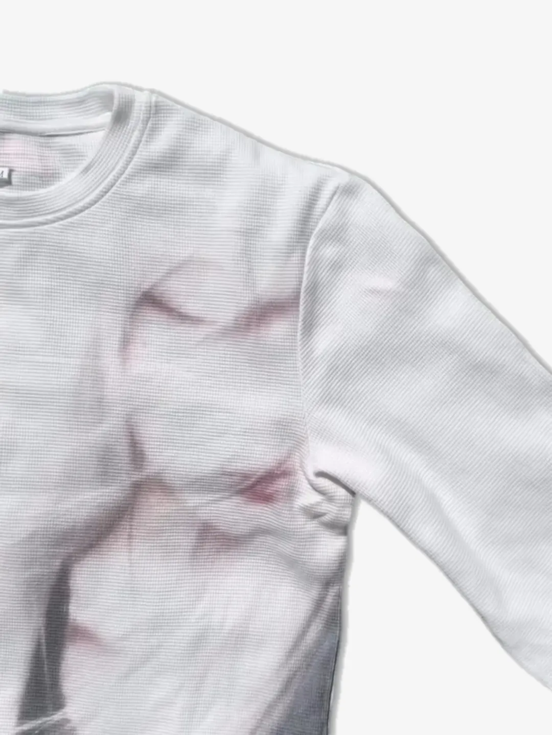 WAFFLE PHOTO PRINT LONGSLEEVE