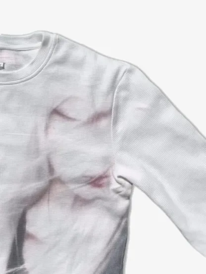 WAFFLE PHOTO PRINT LONGSLEEVE