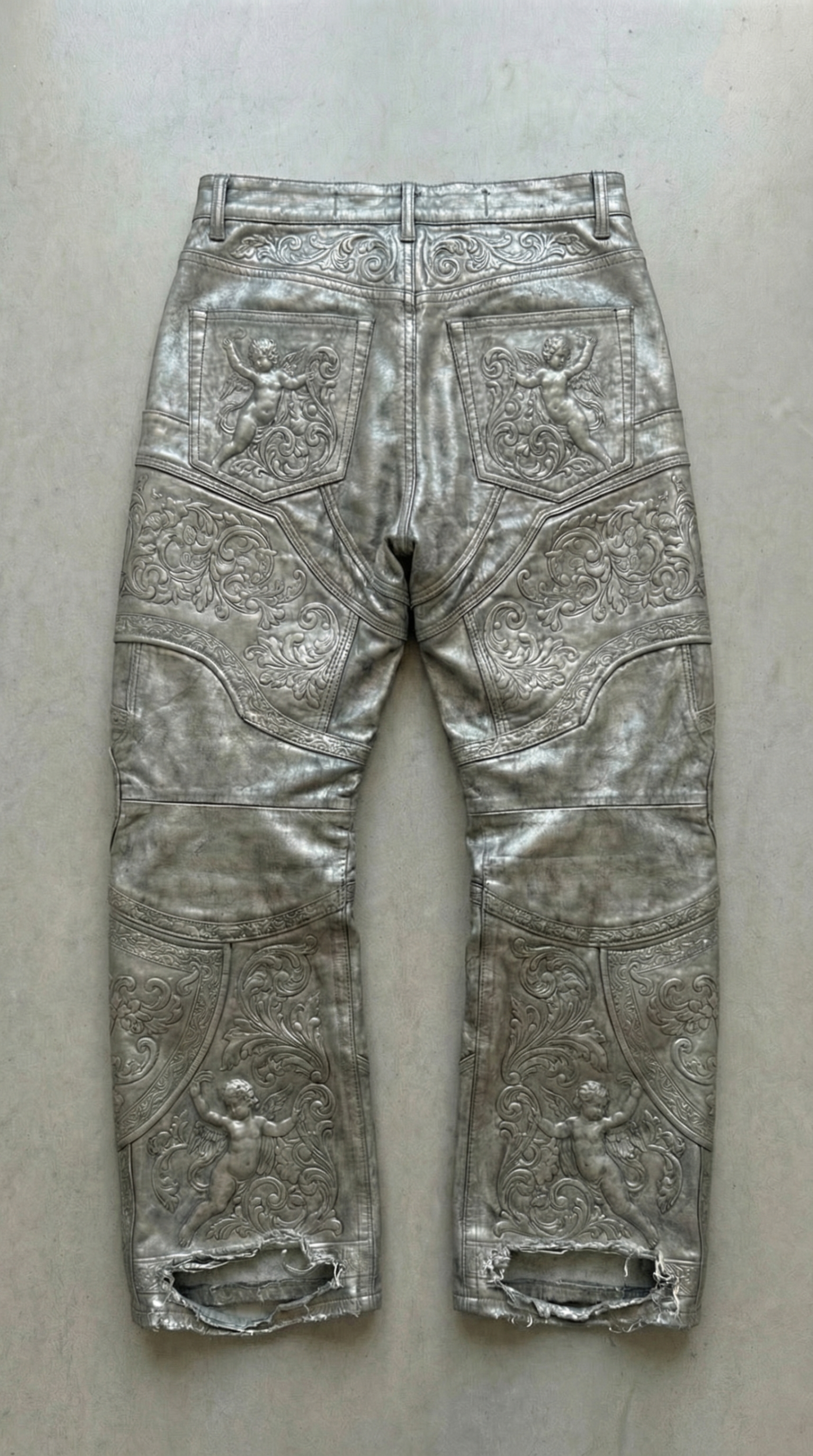 Armor Waxed Denim - silver