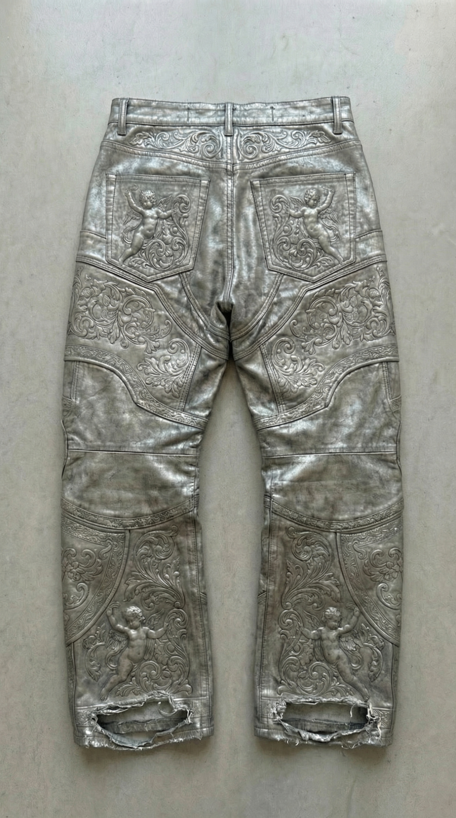 Armor Waxed Denim - silver