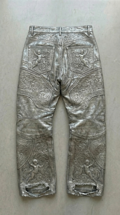 Armor Waxed Denim - silver