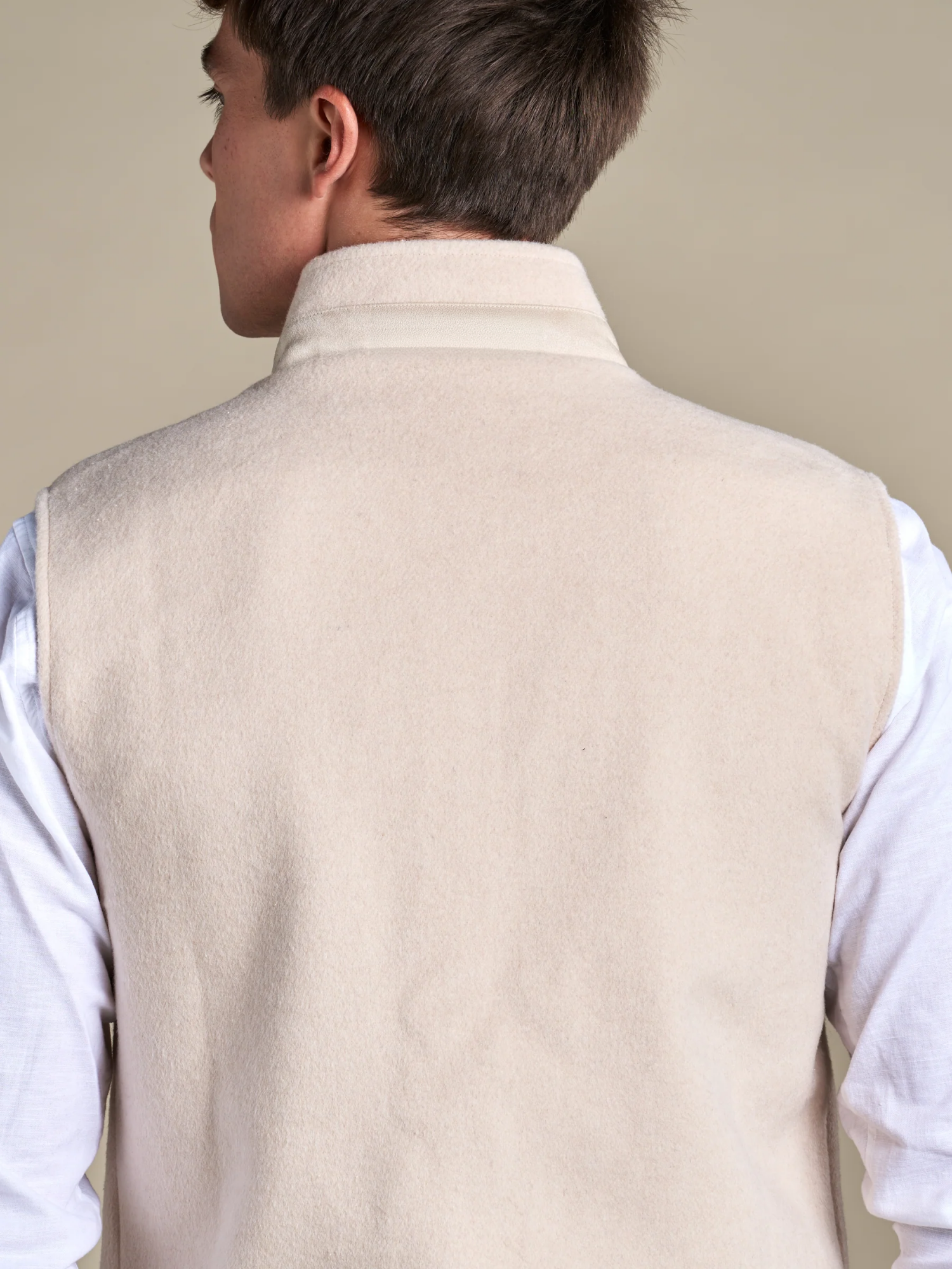 WOOL REVERSIBLE GILET