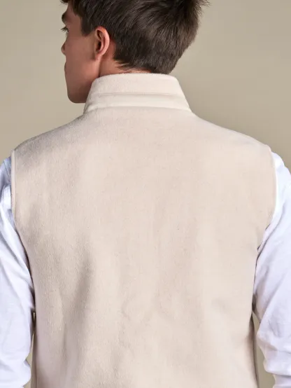 WOOL REVERSIBLE GILET
