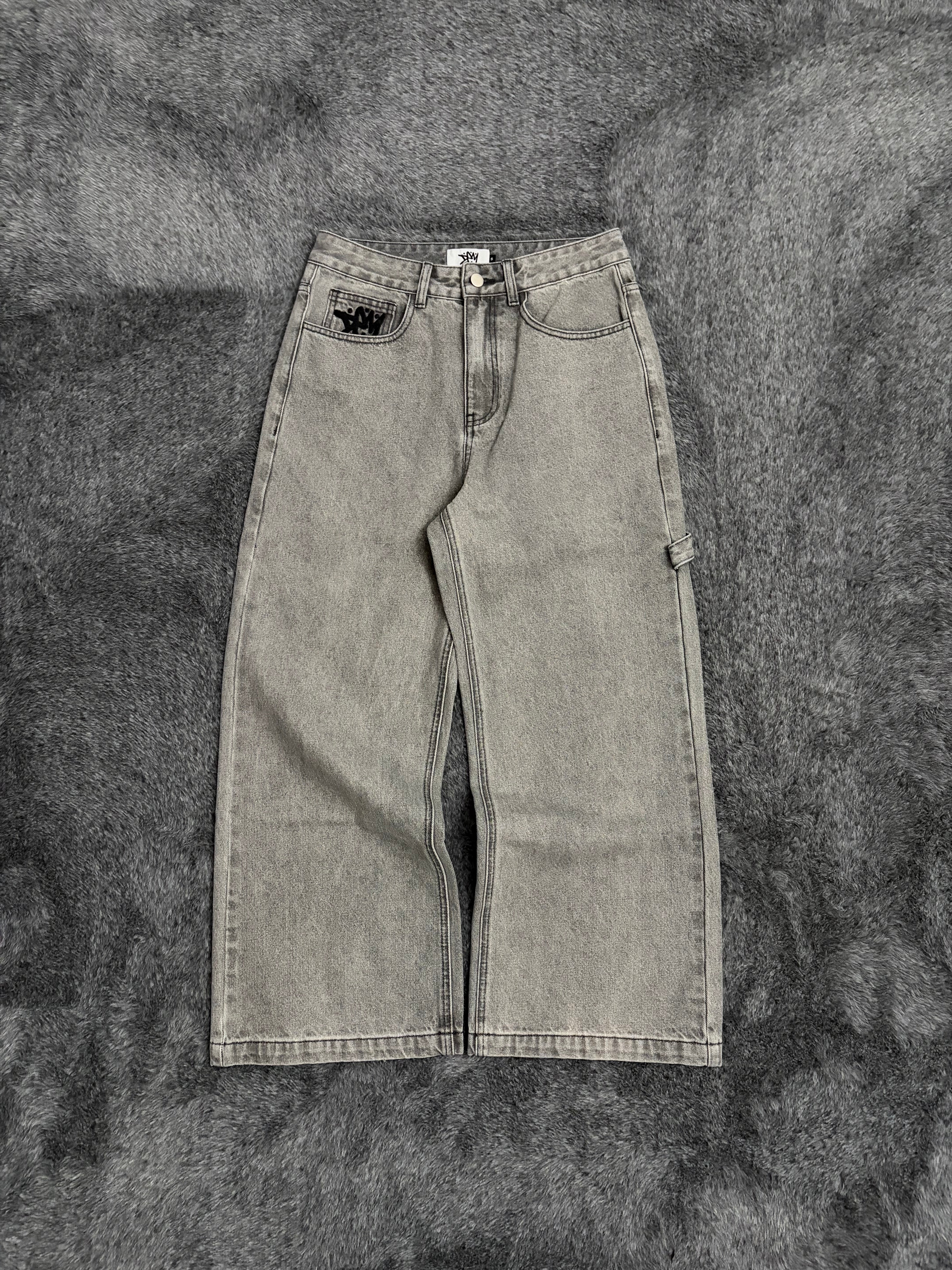 DEM BAGGY BLACK JEANS