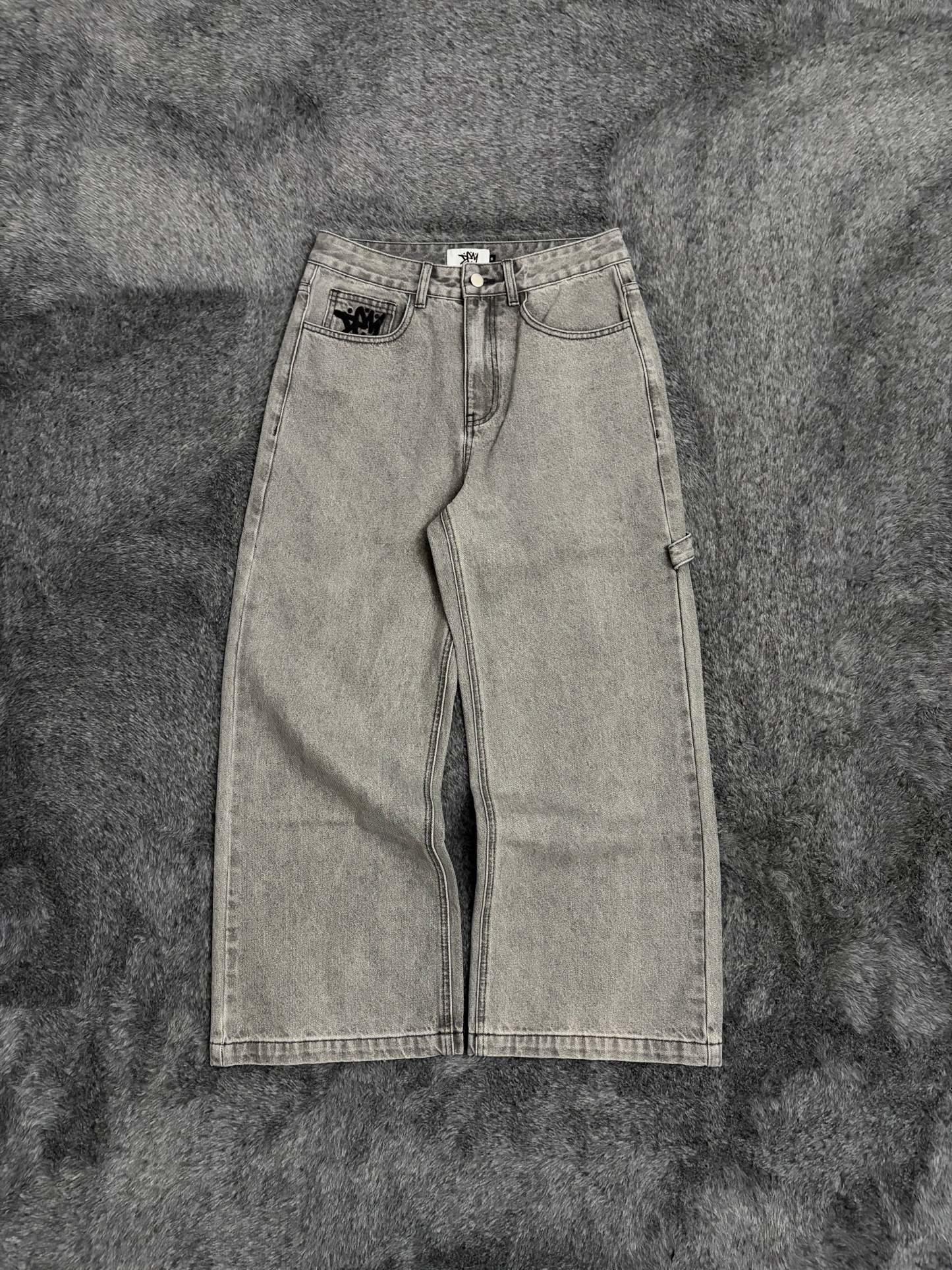 DEM BAGGY BLACK JEANS