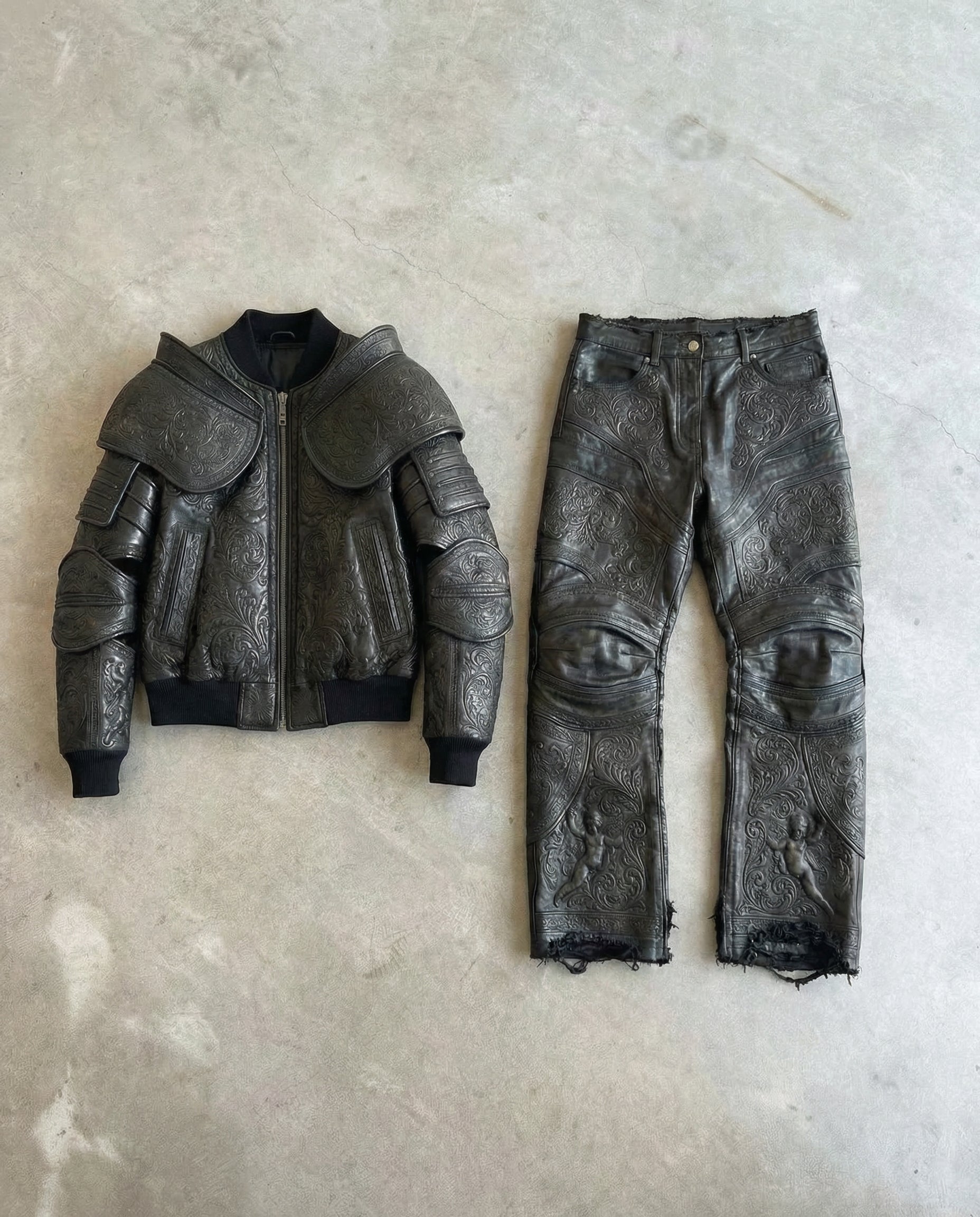 Armor Waxed Jacket - black