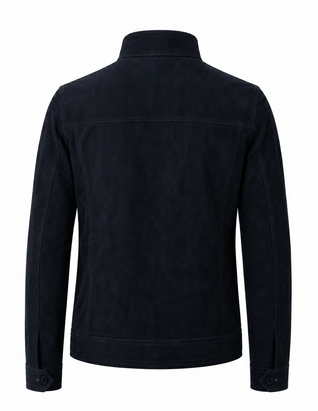 ALCANTARA STAND COLLAR JACKET