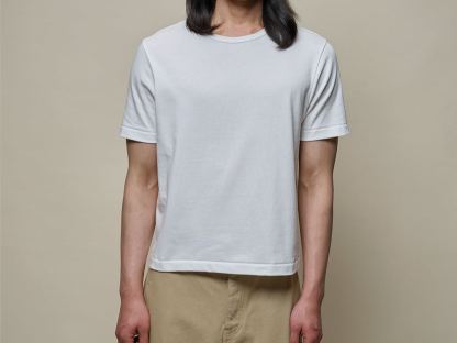 Cropped Mid-Century Machine Refined Fit T-Shirt