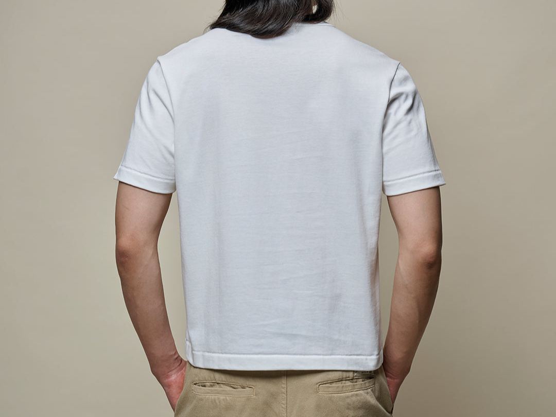 Cropped Mid-Century Machine Refined Fit T-Shirt