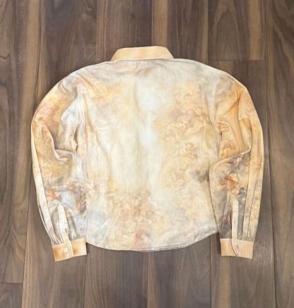 CELESTIAL FRESCO RELIGIOUS ART PRINTED SHIRT