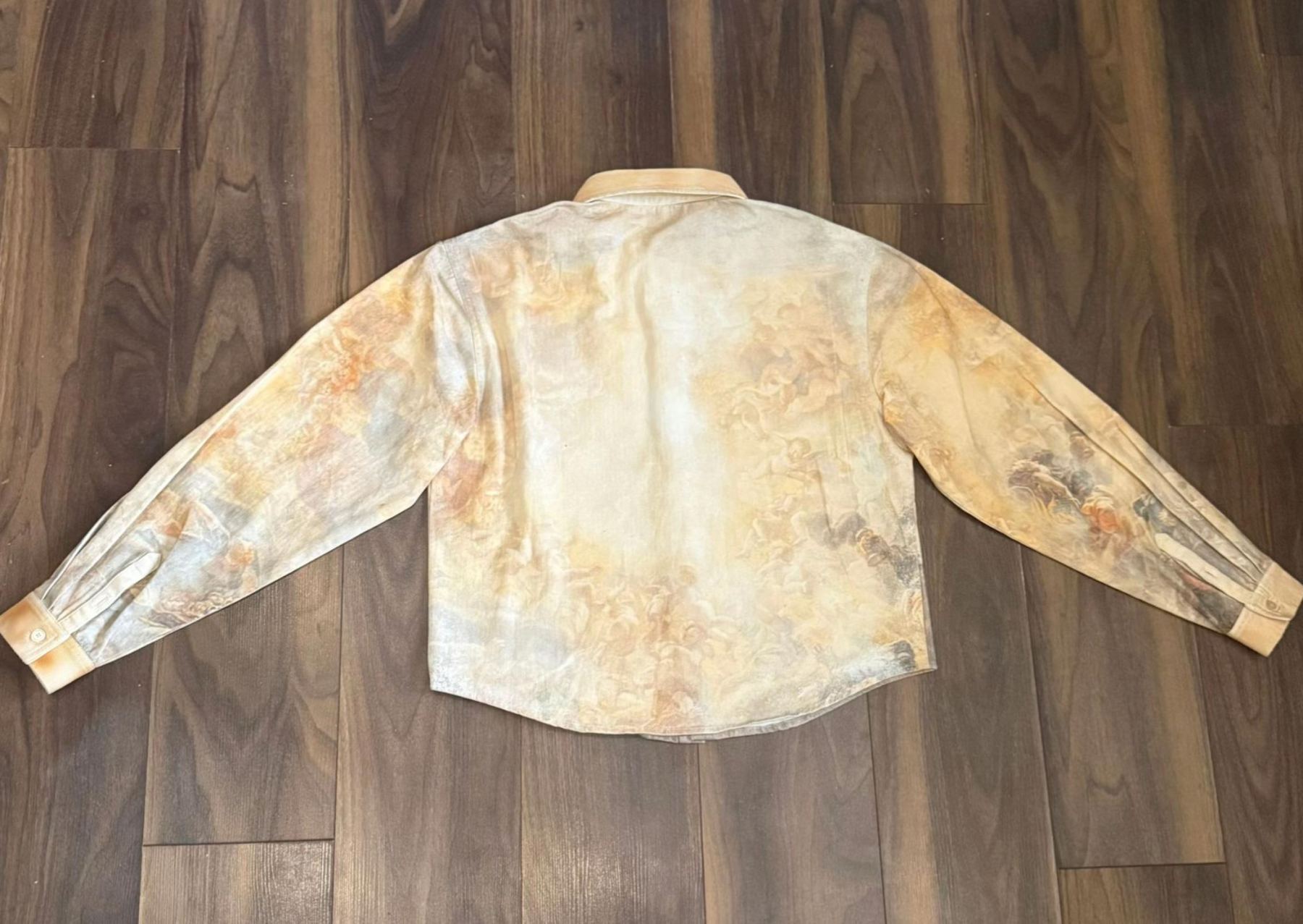 CELESTIAL FRESCO RELIGIOUS ART PRINTED SHIRT