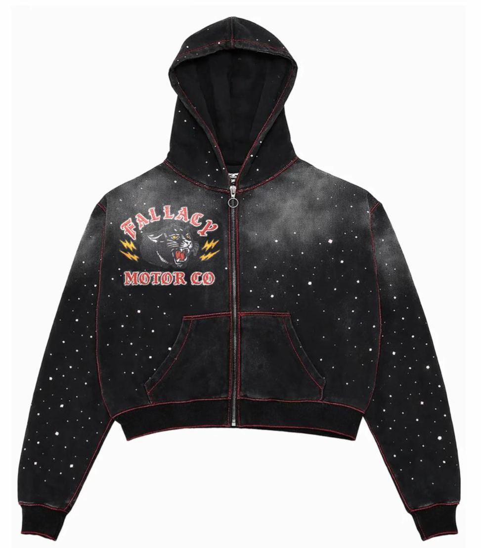 PANTHER ZIP-UP HOODIE