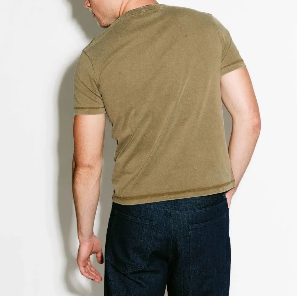 MUSCLE HALF CROP T-SHIRT