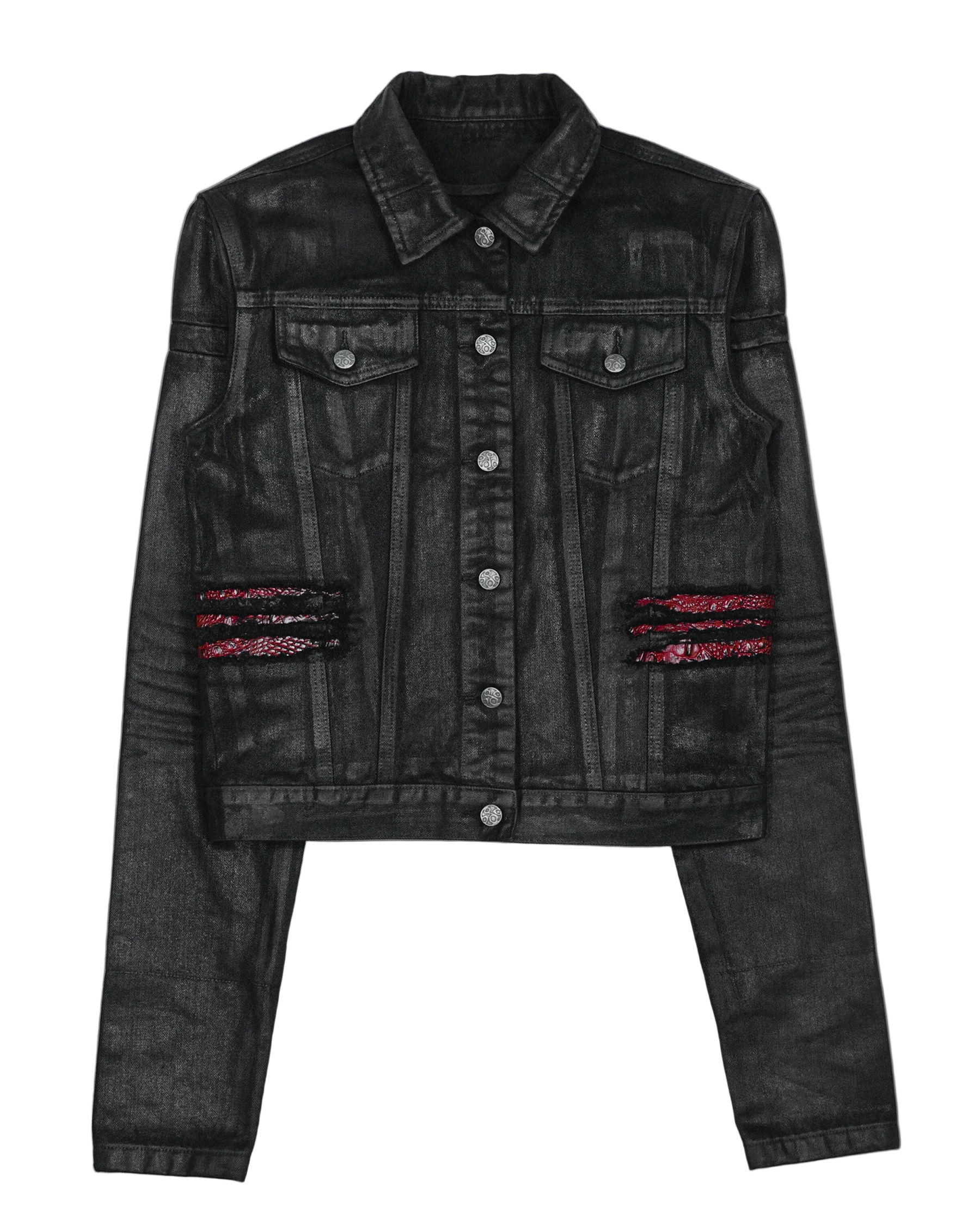 「FLESH」WAXED TRUCKER JACKET