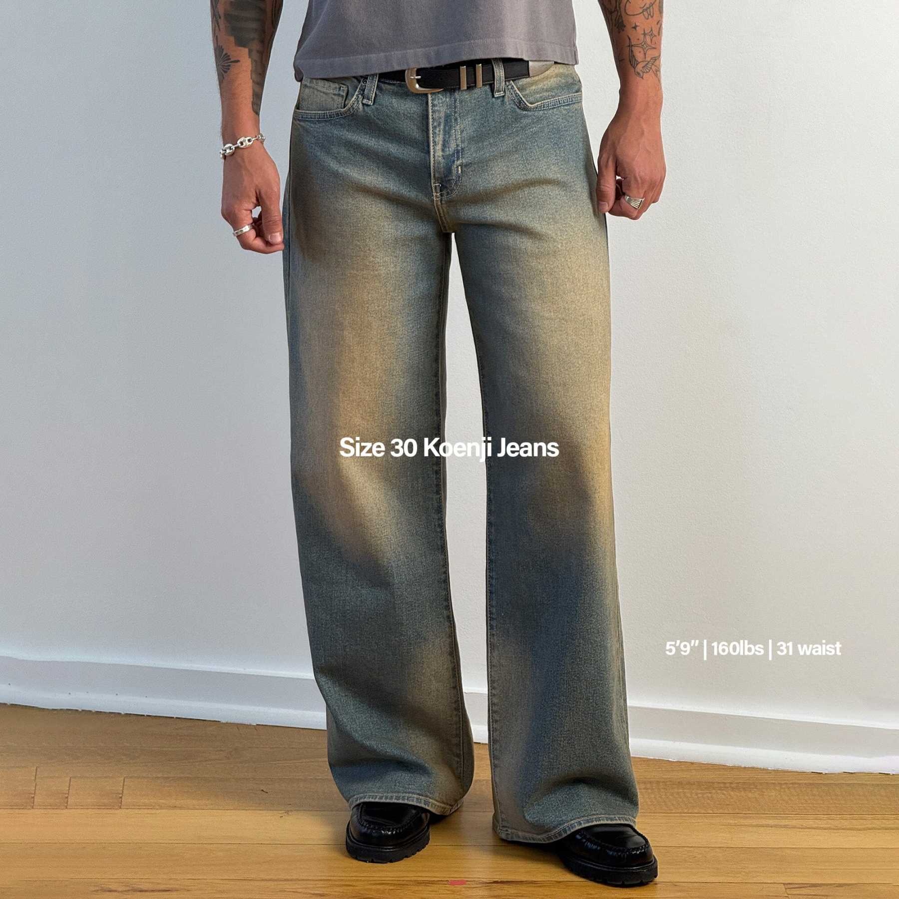 Koenji Dad Jeans | Straight-Wide, Low-Rise