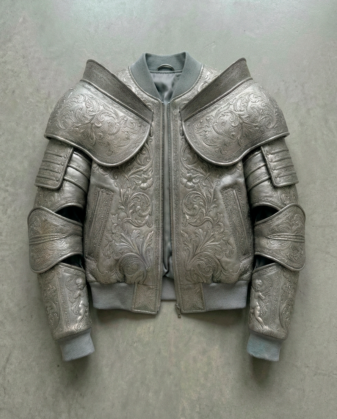 Armor Waxed Jacket - silver