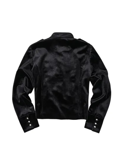 VELVET NAPOLEON JACKET