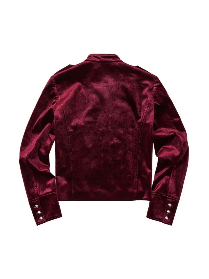 VELVET NAPOLEON JACKET