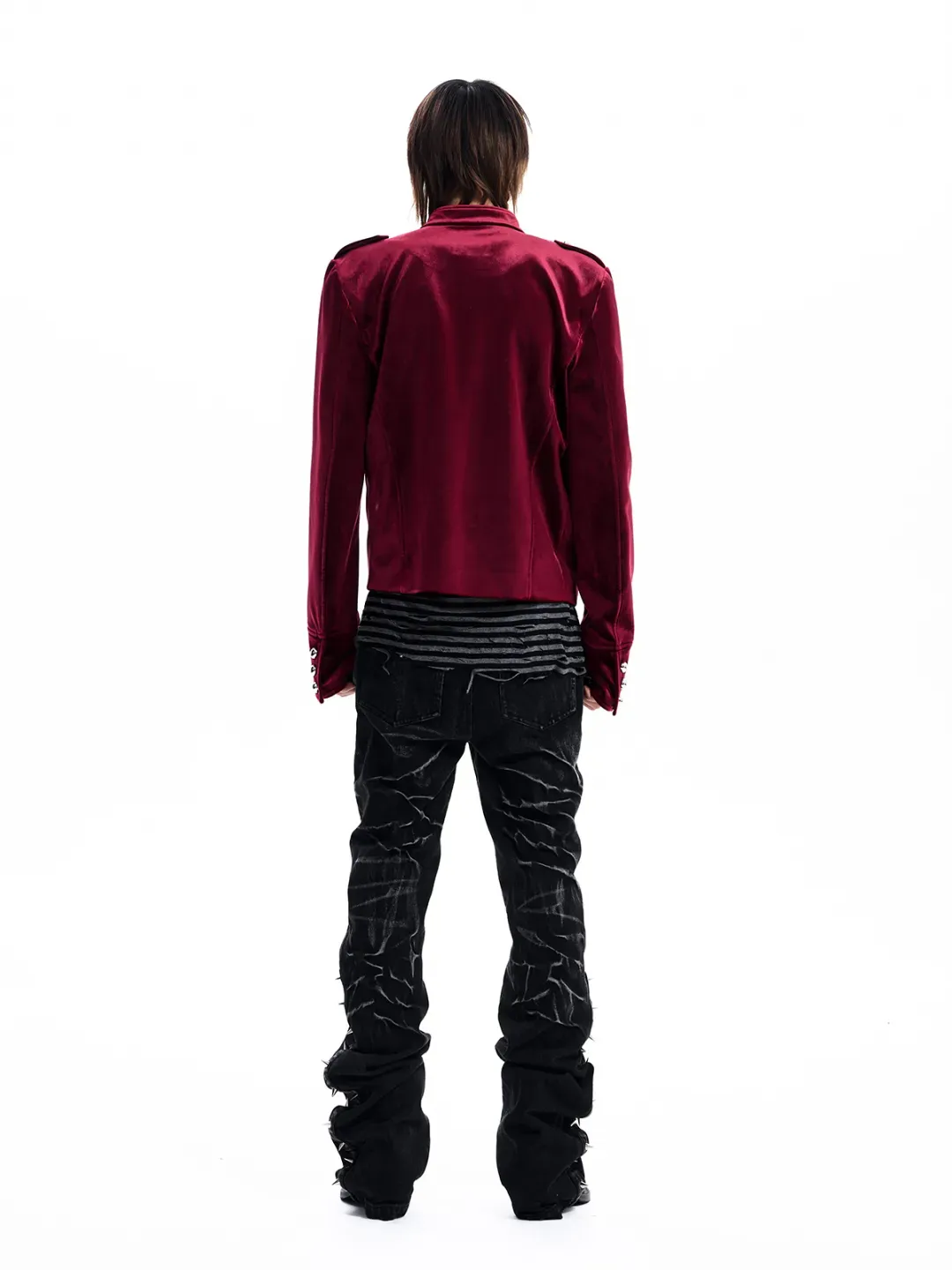 VELVET NAPOLEON JACKET