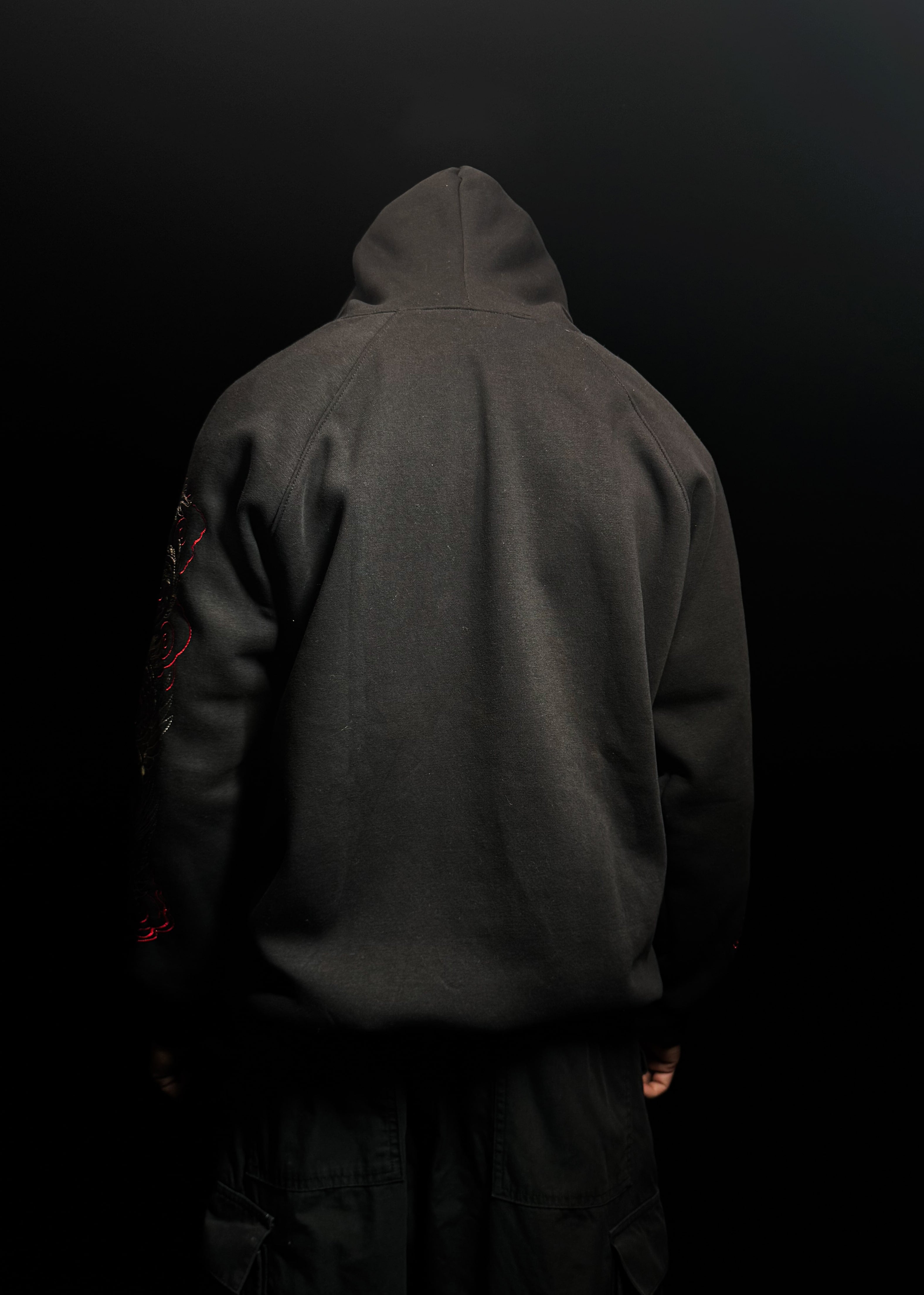 DRAGON EMBROIDERY ZIPPER