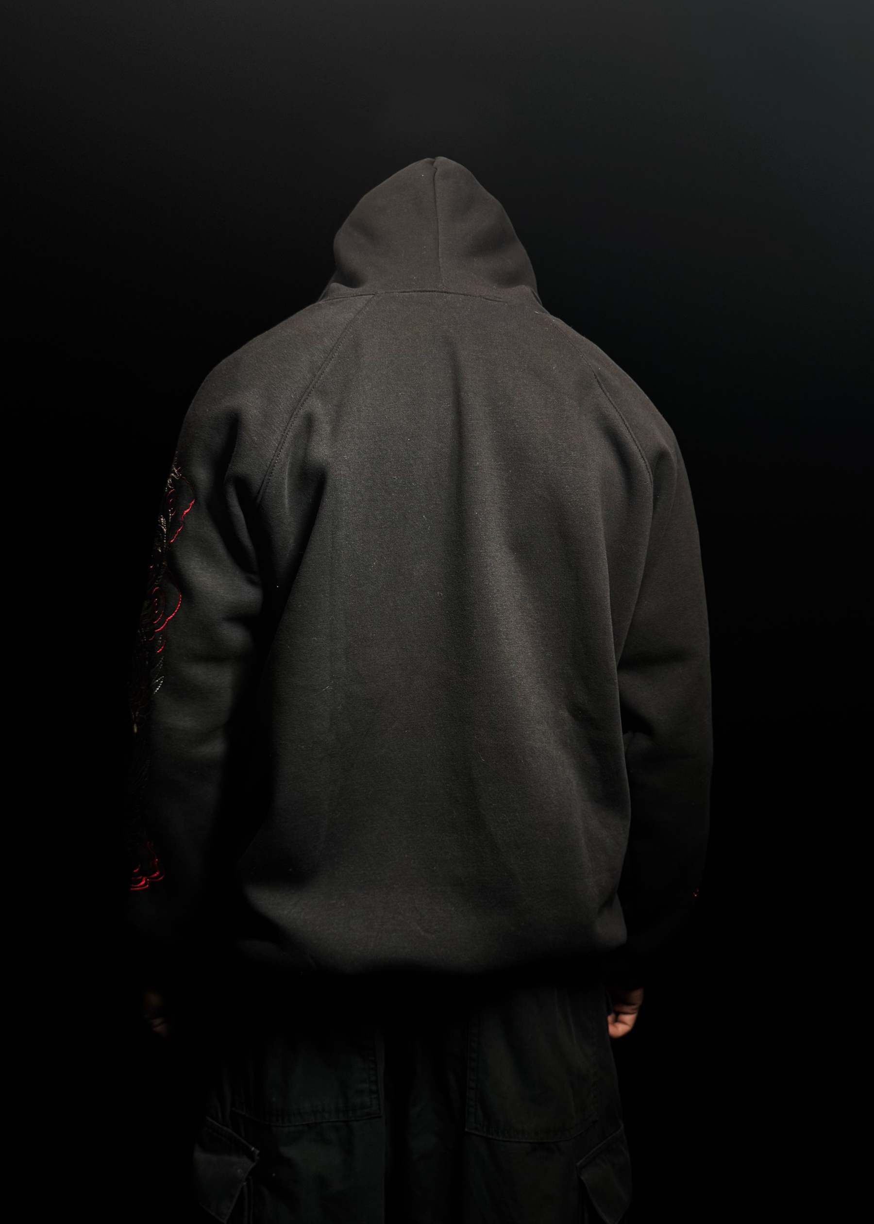 DRAGON EMBROIDERY ZIPPER