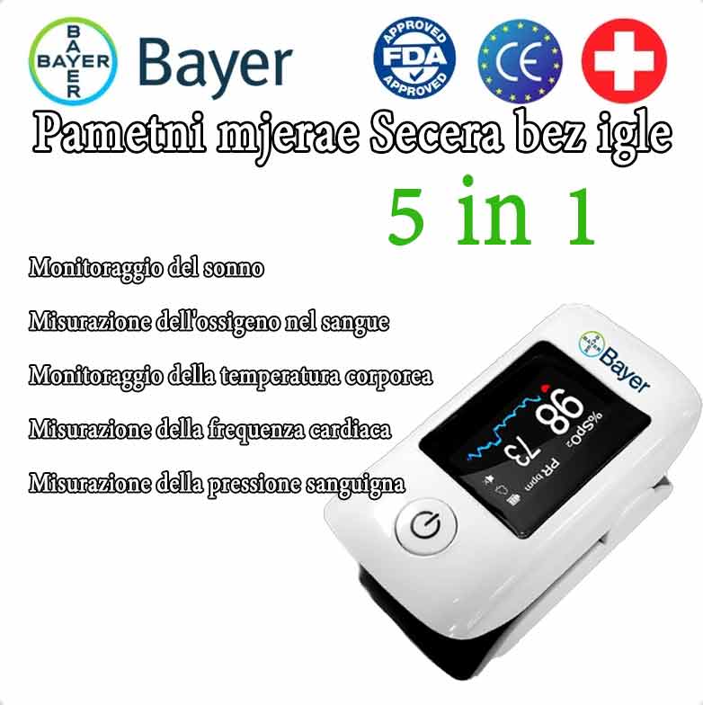 [11 in 1] Il nuovo misuratore di glicemia multifunzionale non invasivo del 2026 di Bayer, che offre molteplici funzioni per una misurazione accurata, adatto a tutta la famiglia. [Politica di reso senza motivo entro 30 giorni]
