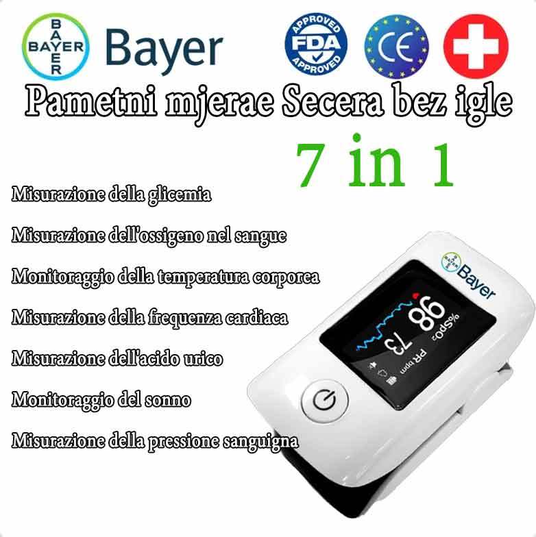 [11 in 1] Il nuovo misuratore di glicemia multifunzionale non invasivo del 2026 di Bayer, che offre molteplici funzioni per una misurazione accurata, adatto a tutta la famiglia. [Politica di reso senza motivo entro 30 giorni]