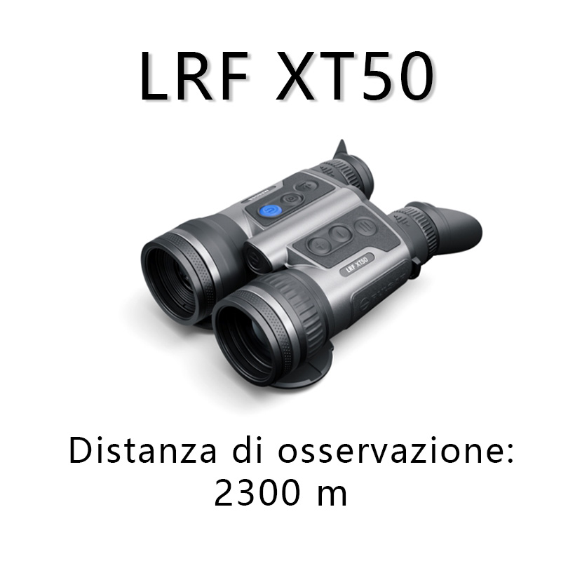 Pulsar-LRF XP50, imaging termico binoculare classico, rilevamento preciso di Lynred e tracciamento estremo