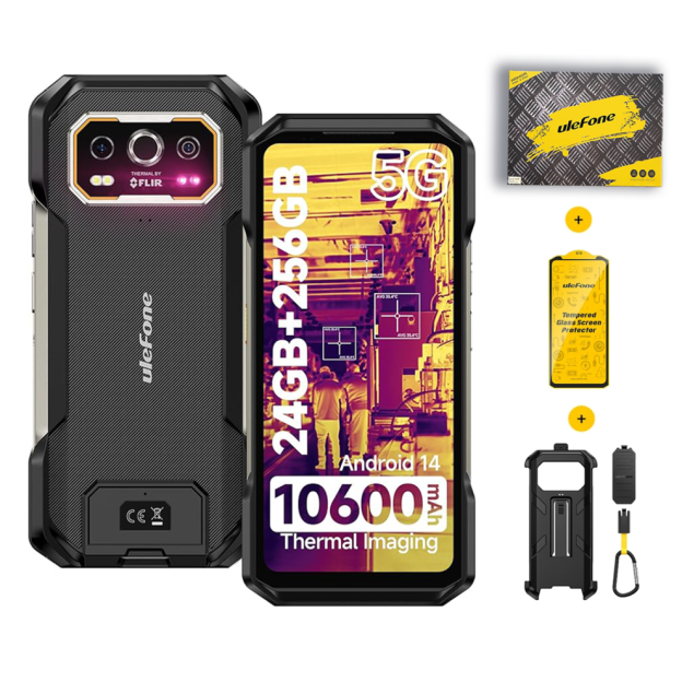 Ulefone Armor 27T Pro Nowy smartfon 5G z obrazowaniem termowizyjnym