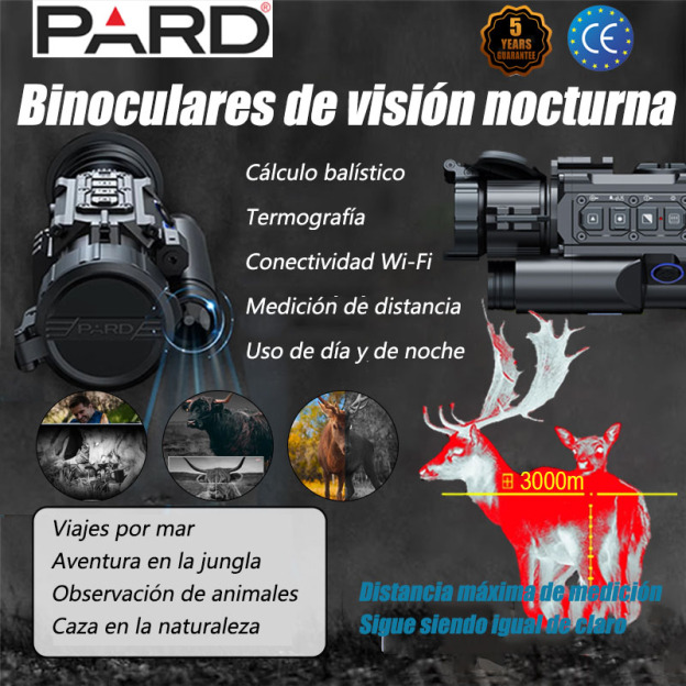 【PARD】binoculares de visión nocturna con termografía y medición de distancia