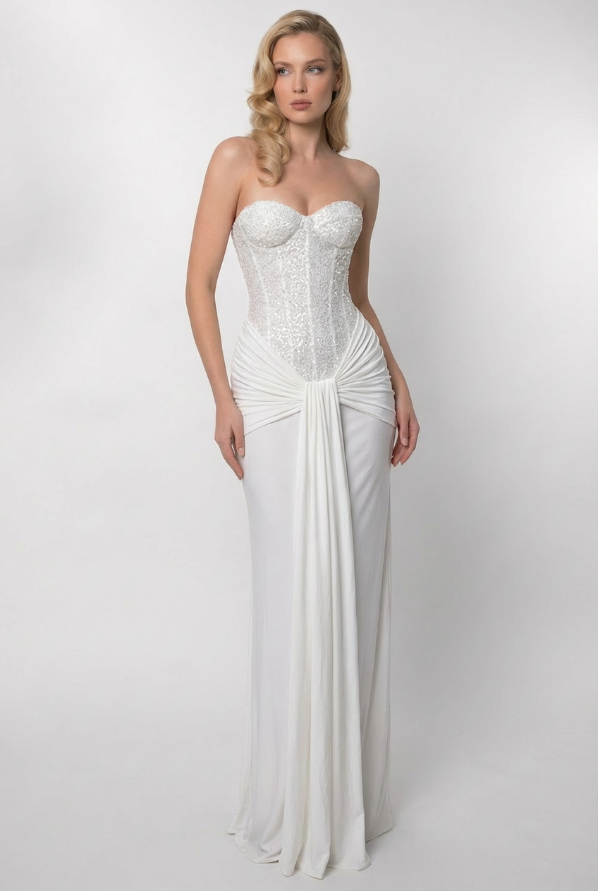 Dinah Maxi Dress - White
