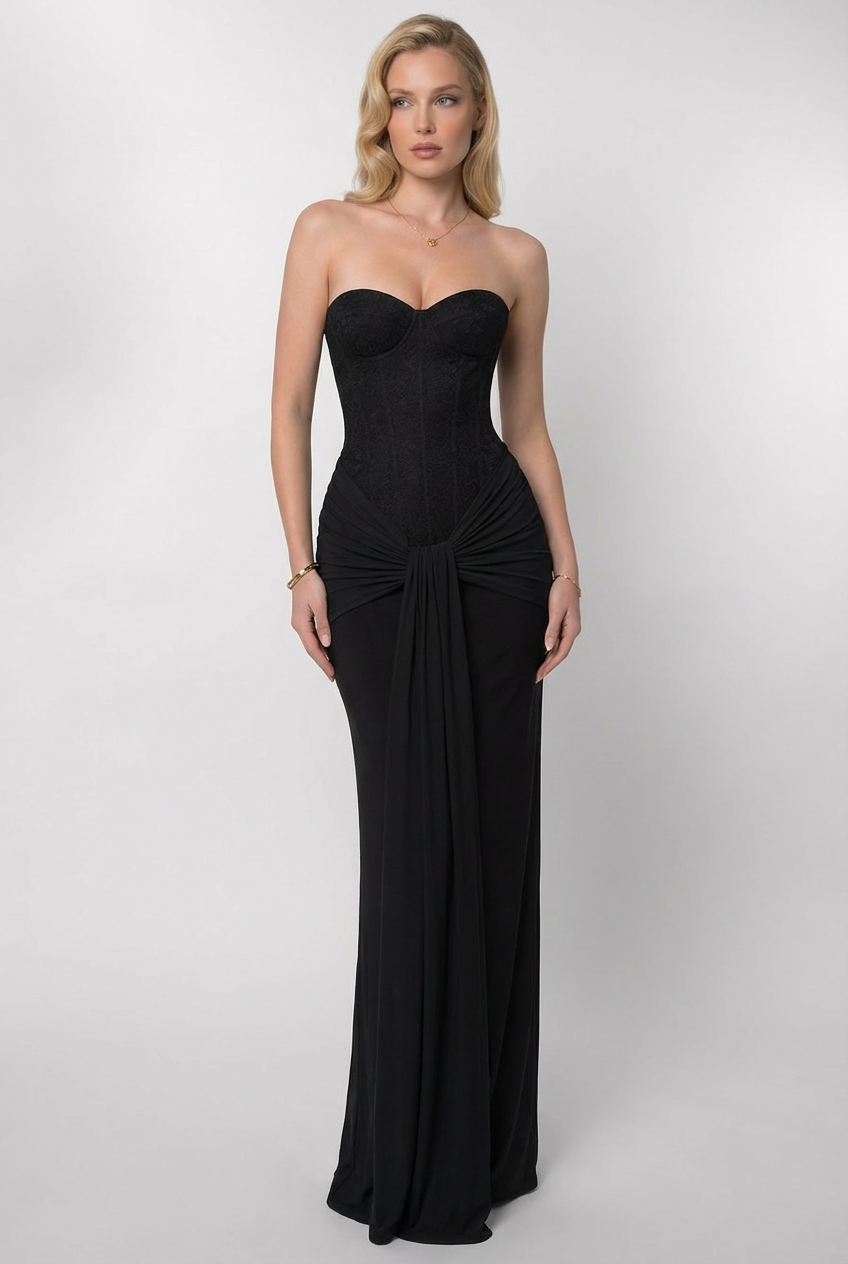Dinah Maxi Dress - Black