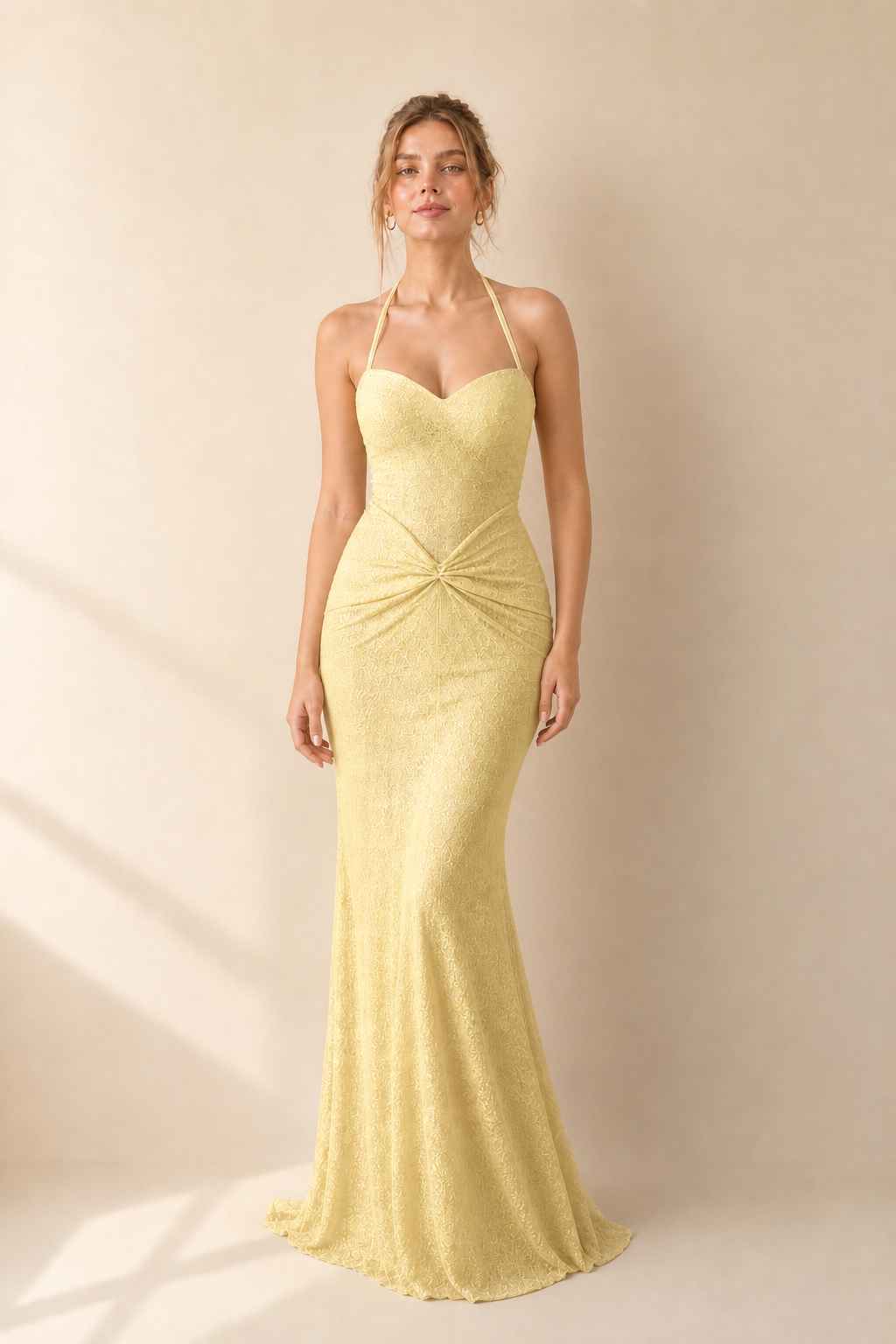 Chic Myra Navy Maxi Dress