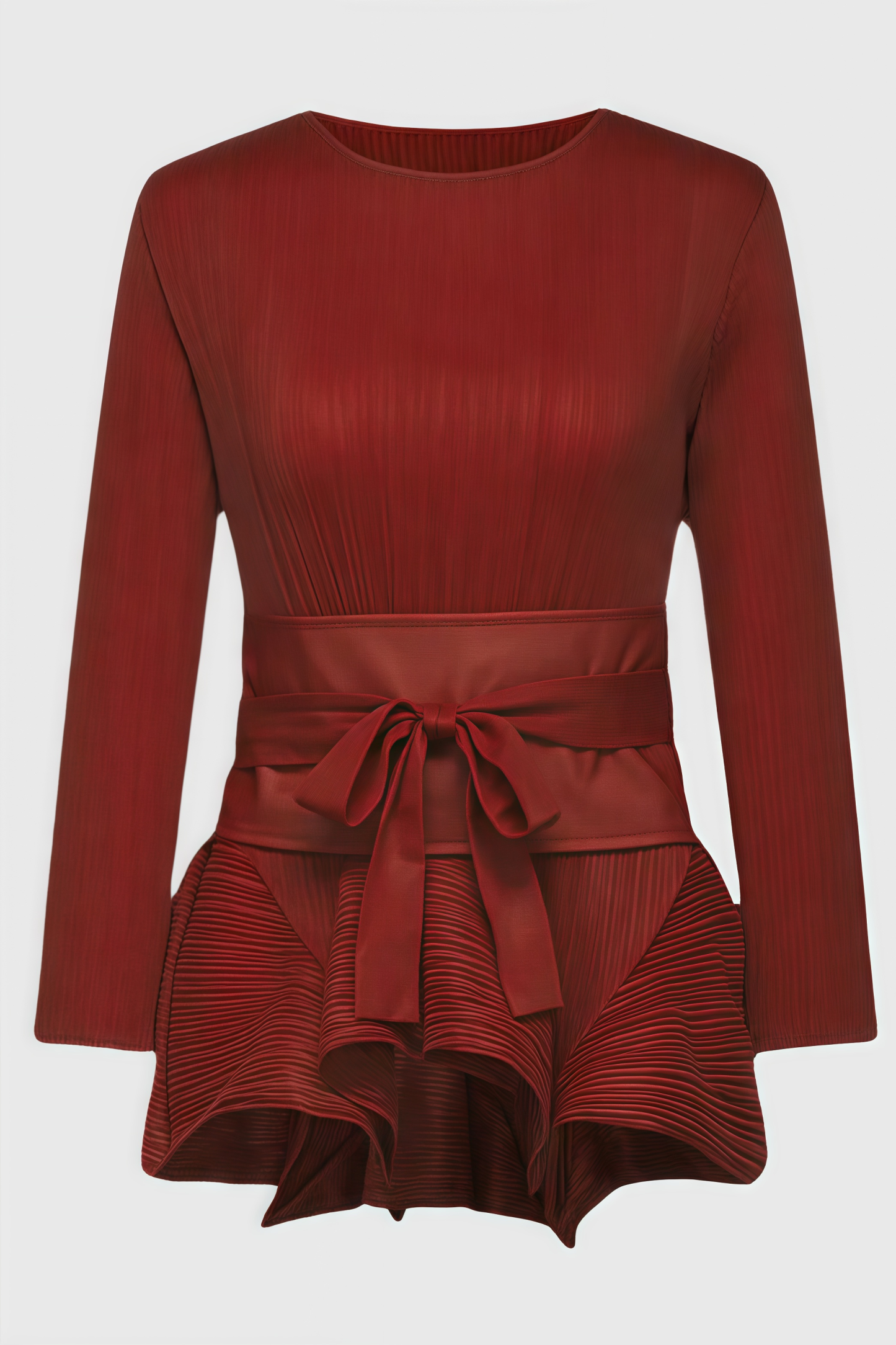Ulane Irregular Top Maxi Dress Two Piece Set