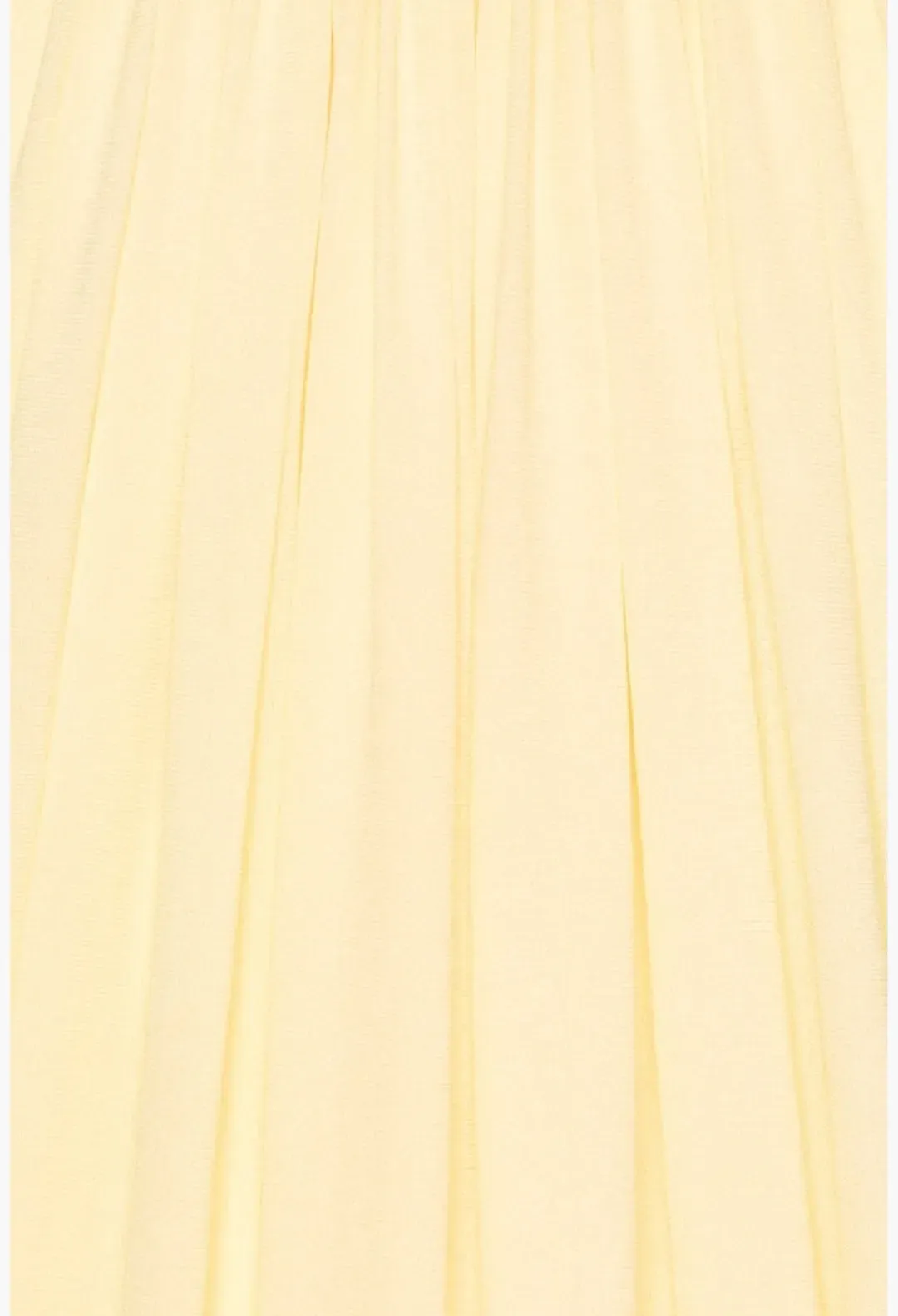 Aouine Solid-Color Sleeveless Flowy Pleated Maxi Dress
