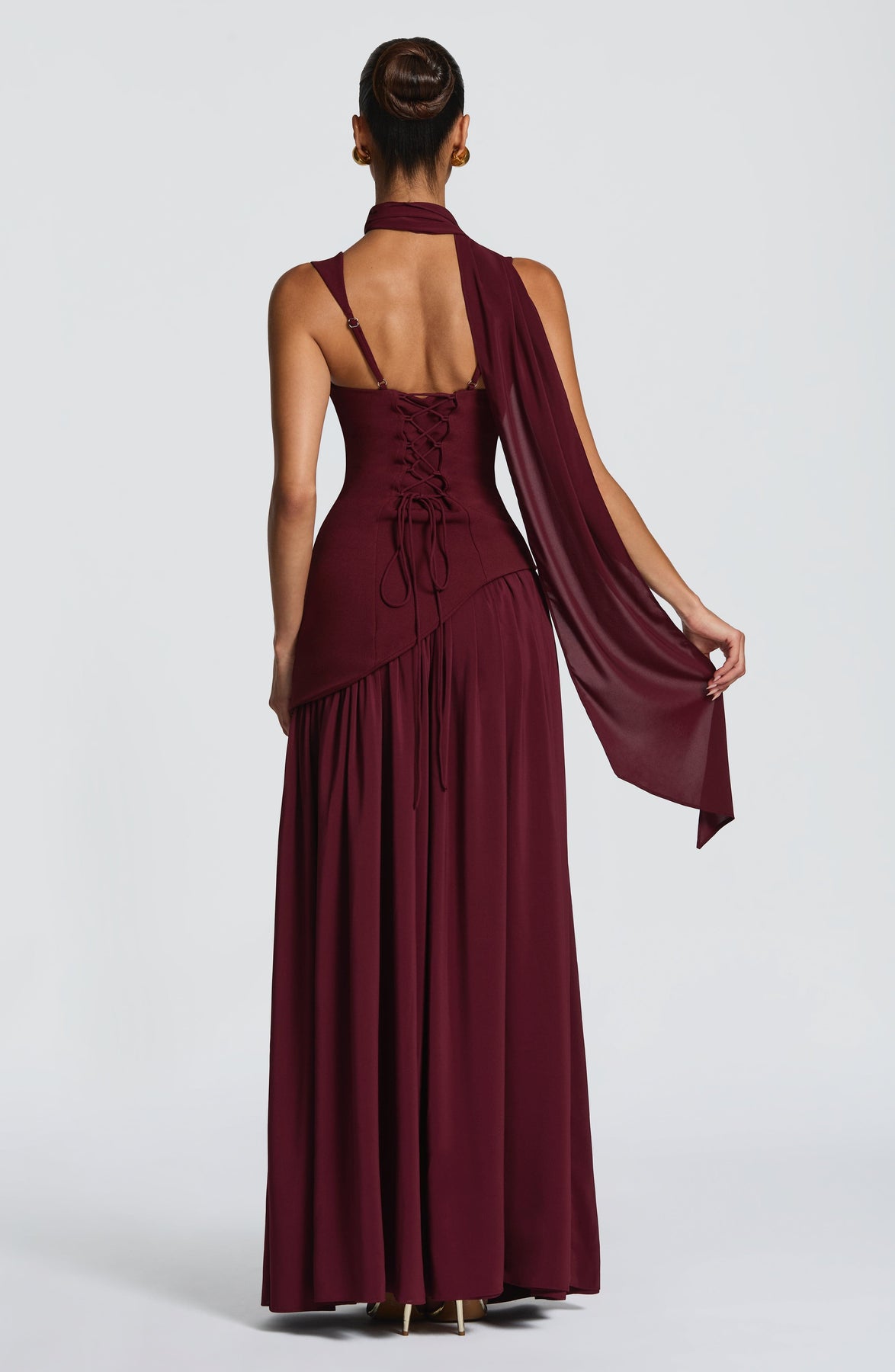 Elegant Brianna Slit Maxi Dress