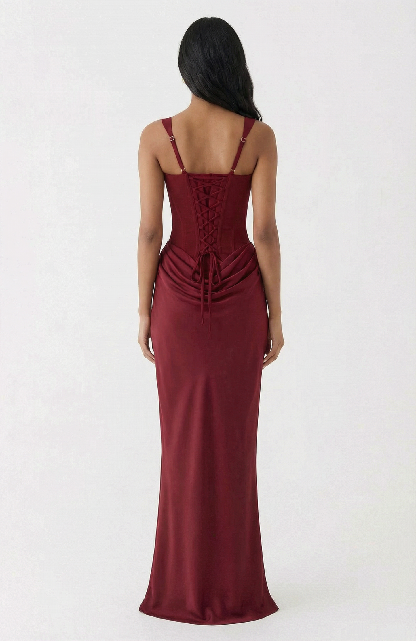 Celeste Maxi Dress - Burgundy